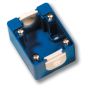 Prise S/E NF bleue 16A 2 pôles + terre 230V IP54 bornes à vis 90°