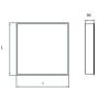 encastré modulaire cador schéma