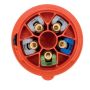 Fiche 230V 2 pôles + terre 16A IP44 sans vis syst. TURBO TWIST