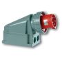 Connecteur mural 230V 2 pôles+Terre 63A  IP67