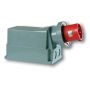 Connecteur mural 230V 2 pôles + terre 63A  IP67