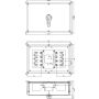 Schéma coffret polyester O2 250A-400A