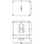 Schéma coffret tôle O2 1250A -1600A