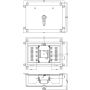 Schéma coffret tôle O2 630A-800A