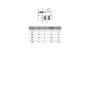 Dimensions et tableau presse etoupes laiton