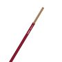 Câble SERMES H05 V-K rouge, pour tableaux et appareillages électriques