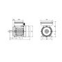 Moteur MMD B3 schema dimensions Sermes