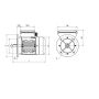 Moteur MMD B5 schema dimensions Sermes