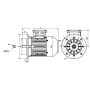 Moteur ST3 B5 schema dimensions Sermes