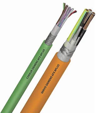 Câbles SERVO selon le standard SIEMENS 6FX 8PLUS