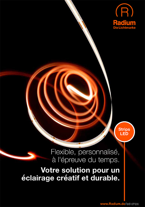 Radium, des rubans LED flexibles et puissants