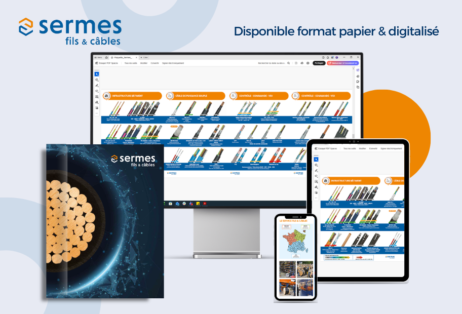 Nouvelle plaquette SERMES Fils & Câbles
